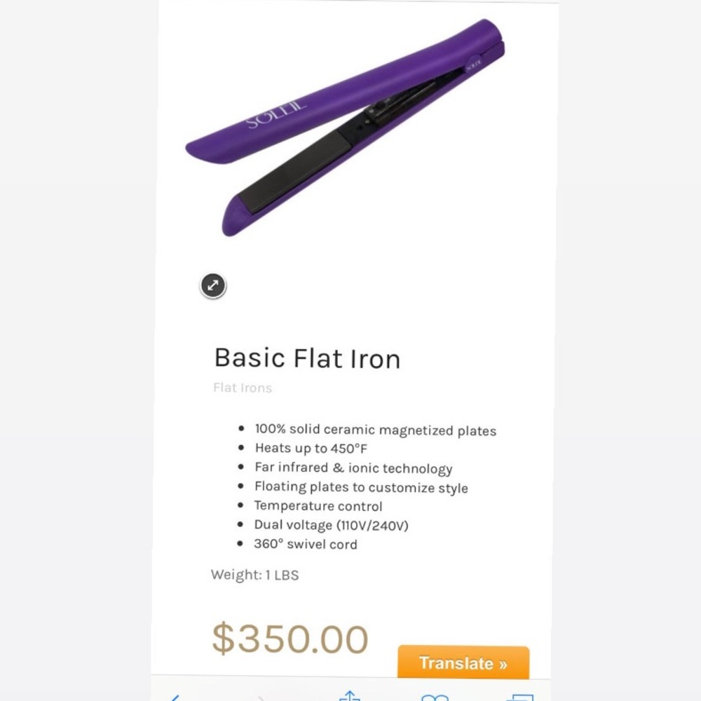 Basic Flat Iron